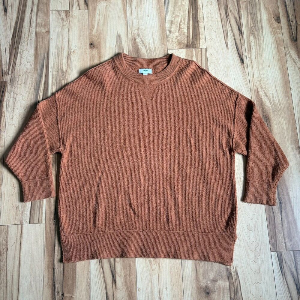 Aerie Orange Oversized Sweater